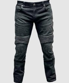 Resim Forte Gt 1092 Dangerous Korumalı Motosiklet Kot Pantolonu S Beden Siyah 