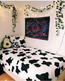 Resim RDT Shop Dekoratif Yeşil Yapraklı Yapay Sarmaşık 230 Cm 3 M Led 