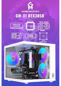 Resim Game Master GM-X1 i5-11400F 16 GB 512 GB M.2 SSD 6 GB RTX3050 Free Dos Masaüstü Oyuncu Bilgisayarı 