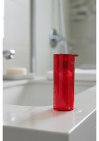Resim Kırmızı Akrilik Sıvı Sabunluk 250 Ml 