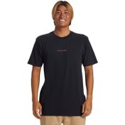 Resim Quiksilver Surf Safari Moe Erkek Siyah Tişört 