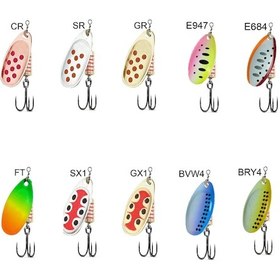 Resim Lucky John Spin X Round 11gr No:4 Döner Kaşık E947 