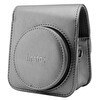 Resim Fujifilm Instax SQ 6 Uyumlu Graphite Gri Deri Çanta FOTSIBP033 