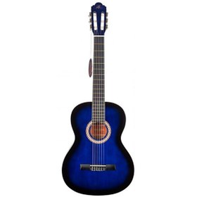Resim Barcelona LC 3900 BB Mavi Siyah Sunburst Klasik Gitar 