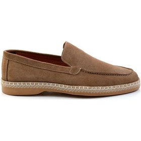 Resim Bej Leather Erkek Espadril E01079709502 Bej 