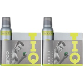 Resim Snob Iq Men Edt 100ml Erkek Parfüm + 150 ml Deodorant ( 2 Set ) 