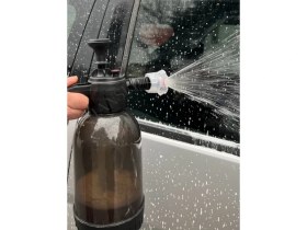 Resim Maksimum Basınçlı Köpük Atan Pompa Oto Yıkama Köpürtme + Mikrofiber Araba Yıkama Eldiveni New 