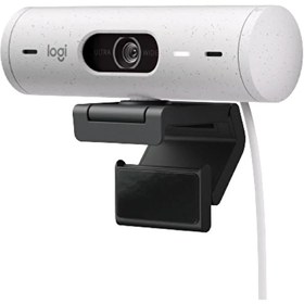 Resim Logitech Brio 500 Full HD 1080P Beyaz Webcam Logitech