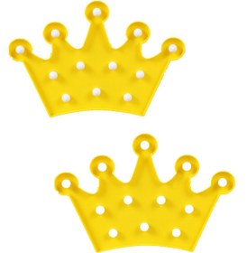 Resim Buffer 2 Adet 3d Dekoratif Pilli Kraliçe Tacı Model Led Masa ve Gece Lambası 