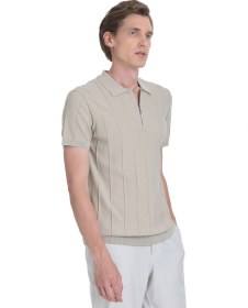 Resim Hatemoğlu Vizon Regular Fit Polo Yaka Rayon Tişört 35624 4087410 