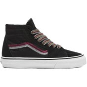Resim Vans Sk8-hi Tapared Kadın Günlük Ayakkabı Vn0009qpbma1 Siyah Vn0009qpbma1 Siyah 