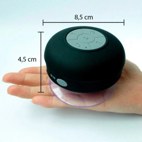 Resim ODN 's Fashion Su Geçirmez Mini Bluetooth Duş Hoparlörü Ses Bombası Duş Tipi Suya Dayanıklı Mavi 