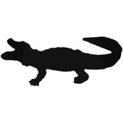 Resim Genel Markalar Hungry Alligator Sticker Araba Oto Arma Duvar Sticker Ev Dekoratif Çıkartma 20 Cm 