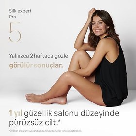 Resim Braun IPL Silk·expert Pro 5, Evde Tüy Alma, Çanta, Venus Tıraş Makinesi, 2 Başlık ile, PL5146 