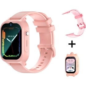 Resim Hx Kids 4g Max Sim Kartlı Harvox Akıllı Çocuk Saati Gps Konum Takibi Arama Konuşma 4g Destekli 