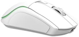 Resim Pusat Reflex Pro Yüksek Performanslı RGB Kablosuz Oyuncu Mouse PixArt AIM 3335 Sensör, 16000 DPI, 400 IPS, 70 Saat Kullanım Süresi, 60 Milyon Tıklama Ömrü, 6 Programlanabilir Tuş -Beyaz 