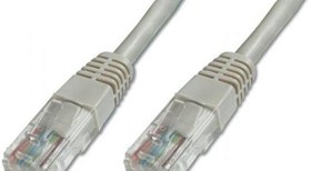 Resim DK-1511-150 Digitus Patch Kablo, UTP, CAT. 5E, 15 metre, AWG 26/7, Gri Renk, 3P sertifikalı 