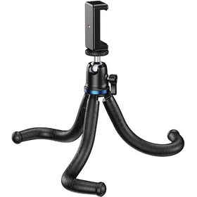 Resim Yunboo Apexel Apl-jj10 Taşınabilir Esnek Ahtapot Tripod - 360 Dönebilir Başlık, Akıllı Telefon Ve Dslr Uyumlu, 3kg Taşıma Kapasiteli Siyah 