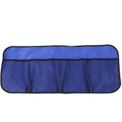 Resim Moveevo Mavi Oksford Kumaş Araba Organizatörü - Yüksek Kapasiteli, Su Geçirmez, Arka Koltuk Çantası İle Araç İçini Düzenle 