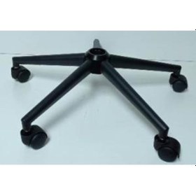 Resim Fullreyon Full Reyon Metal Siyah Konik Yıldız Ayak Lüx Ofis Koltuğu Ayağı 