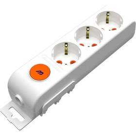 Resim Mutlusan Ri-Tech 3'lü Anahtarlı Topraklı Grup Priz Çocuk Korumalı Klemensli Kablosuz!!! 