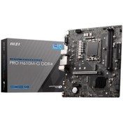 Resim MSI Pro H610M-G D4 1700P Vga Hdmi Dp 