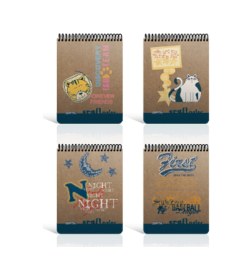 Resim Bloknot Craft Spiralli Sert Kapak Çizgili 100 Yp A5 1785 Beyaz 
