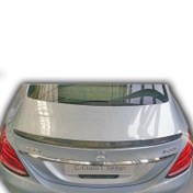Resim Mercedes W205 Yeni C Kasa Uyumlu AMG Bagaj Spoiler Boyalı 