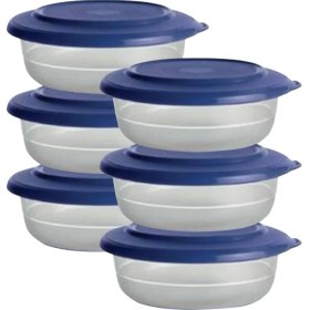 Resim Tupperware Kristalin Kase Lacivert 6'lı 275 Ml. 