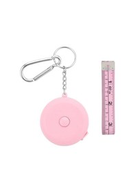 Resim Pembe Ve Pembe-wıntape 2 Adet Vücut Ölçüm Bandı Geri Çekilebilir Çift Taraflı Şerit Metre Dikiş Kumaş Terzi Kumaş Zanaat Bant Cetvel 60 İnç 1.5m 