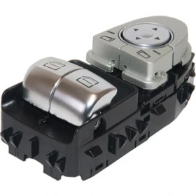 Resim Wender Parts MA2059056911BK Wender MA2059056911BK Cam Açma Şalteri Sol Ön Ikili. Ayna Katlamasız C-Class C205 14 Vito W447 14 A2059056911 