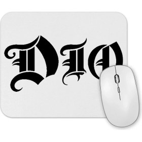 Resim Baskı Dükkanı Dio Logo Rainbow Black Sabbath Iron Maiden Saxon Wasp Scorpions Accept Mouse Pad 