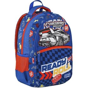 Resim Muggle İlkokul Çantası Ready Blue Koleksiyonu Mu-9152 