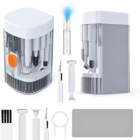 Resim STOREMAX vegaShop in 1 Çok Amaçlı Elektronik Temizleme Kiti, Klavye/Kulaklık/Kamera/Airpods Ergonomik Tem 