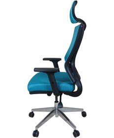 Resim Uzayofismobilyaları Uzay Ofis Air-X Müdür Koltuğu - Ayarlı Kolçak - Turkuaz 