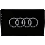 Resim Audi A4 Ser. - Araç Multimedya Ekran - 4gb 64gb - S - Black - 2007 - 2016 - 9 Inch - Myway - Red 