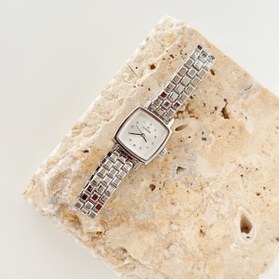 Resim Vesce Atelier Turia Gümüş Beyaz Saat 