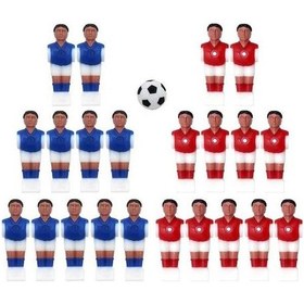 Resim Pazly Suntek 22x Langırt Masa Futbolu Erkekler İçin Futbol Oyuncuları Ve Top 