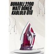 Resim Modern Tasarım 2200W Dayanıklı Buharlı Seramik Kaplama Ütü 
