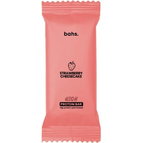 Resim BAHS Yüksek Protein Bar - Strawberry Cheesecake 60 gr 