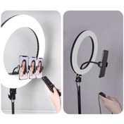 Resim Redclick Makyaj Beauty Led Işık Halkası 18" 45 Cm Stüdyo Işığı Ve 210 Cm Monopod Tiktok Youtube Işık 