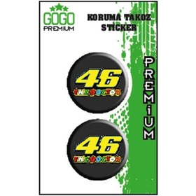 Resim Sevenkardeşler 46 Koruma Takozu Ikili Damla Sticker 