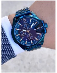 Resim Ferrucci Fc 10608 Takvimli Lacivert Çelik Erkek Kol Saati 