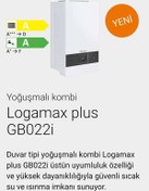 Resim Buderus Gb 022 20/25 Kw Kombi Tam Yoğuşmalı (ANKARA IÇİ MONTAJ DAHİL) 
