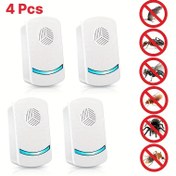Resim Soundwave teknolojisi Sivrisinek ve Fare Kovucu 360° Tam Kapsama, ABS Malzeme, Düştürmeye Karşı Dayanıklı, Tüm İç Mekan Ortamları için Uygun, Yatak Odası, Mutfak, Oturma Odası, Depo vb. 