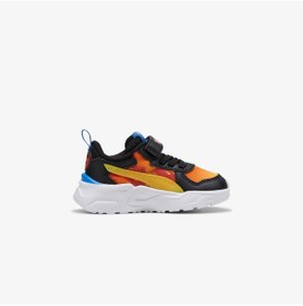 Resim Puma Trinity Lite Hot Wheels Ac Inf Bebek Siyah Spor Ayakkabı 026 401408 Siyah 