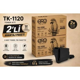 Resim Ero Print Kyocera FS-1025 Mfp Muadil Toner - 2'li Avantaj Paket 