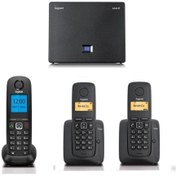 Resim Gigaset Analog & Ip 3 Dahili Telsiz Kablosuz Telefon Santrali 