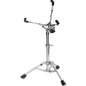 Resim 1 adet Ayarlanabilir Çift Alüminyum Davul Standı, Çok Fonksiyonlu Gümüş Gri Davul Çubuğu/Pratik Matı Destek, Davulcuların Performansı ve Pratiği İçin Uygun 