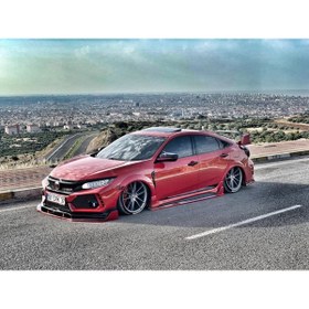 Resim Faruk Toptan Body Kit Honda Civic Fc5 Ön Lip Custom (plastik) 